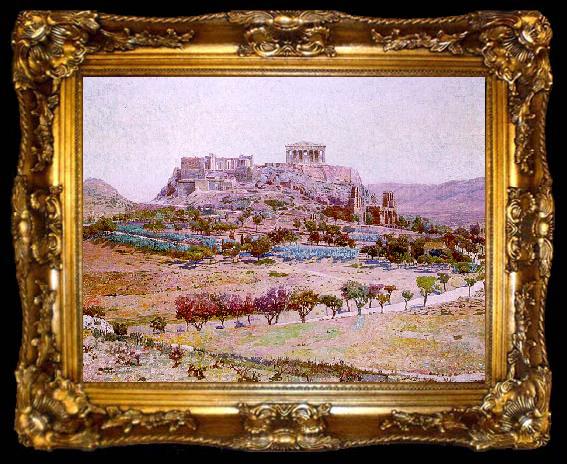 framed  Charles Gifford Dyer Acropolis, ta009-2